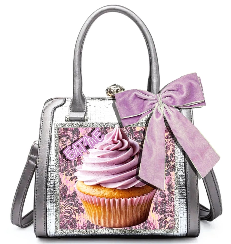 Image of House of HC EAT ME Handbag - Scented Violet Creme