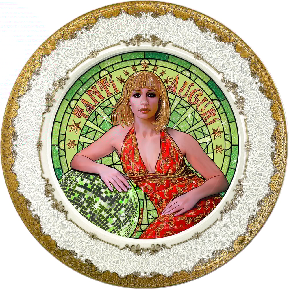 Image of Pronto Raffaella! - Fine China Plate - #0789