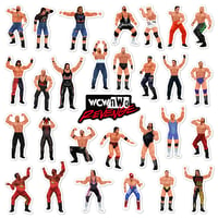 Image 1 of WCW/nWo Revenge Sticker/Magnet Sets