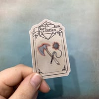 Image 2 of TTRPG Class Stickers