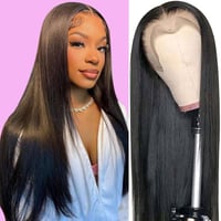 STRAIGHT - 13 x 4 Lace Wig - 100% VIRGIN HUMAN HAIR - ID# 0004 