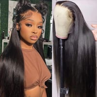STRAIGHT - 13 x 6 Lace Wig- 100% VIRGIN HUMAN HAIR- ID#0005