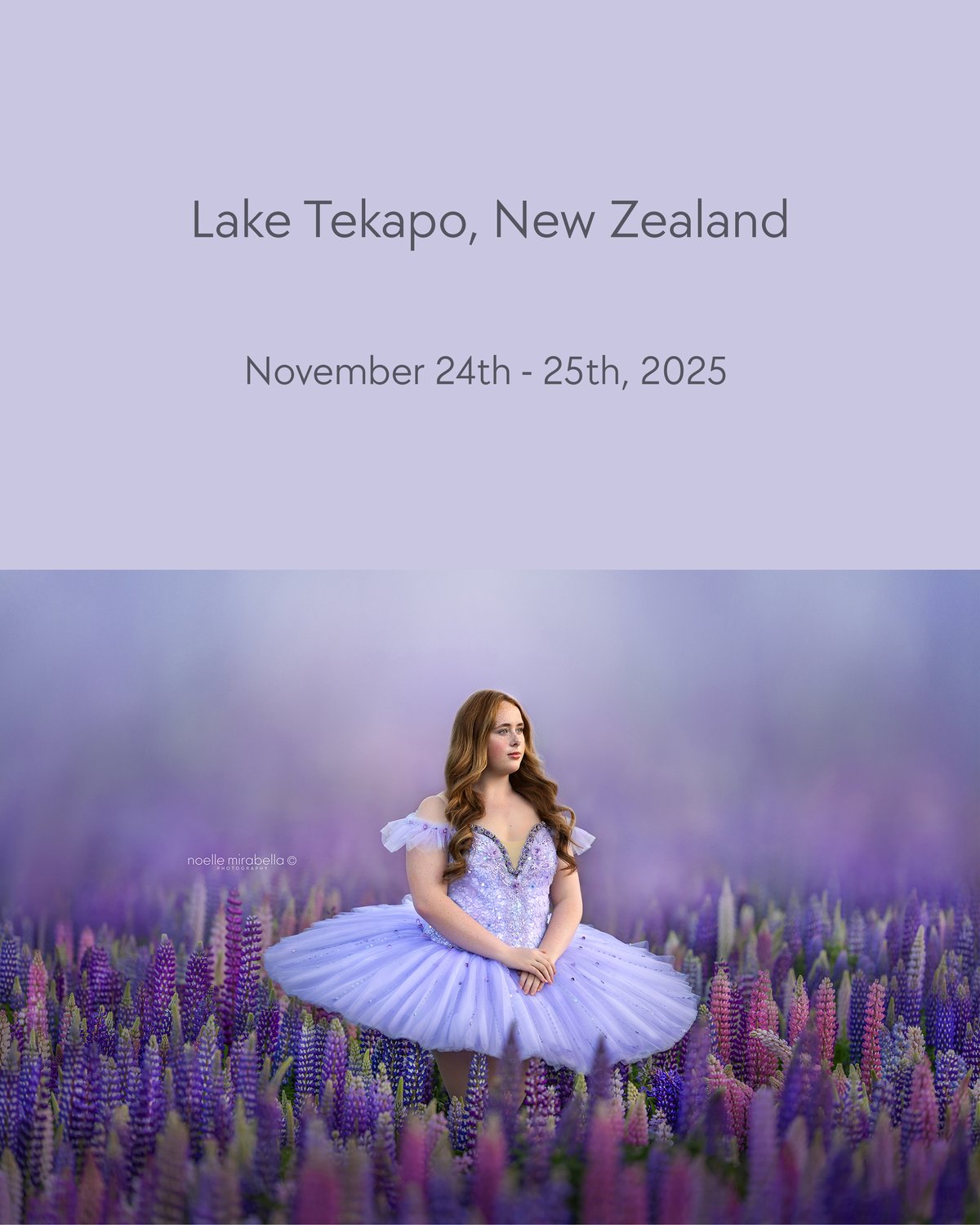 Image of Lake Tekapo, New Zealand Workshop: Nov 24-25, 2025