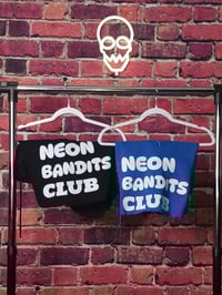 Image 1 of Neon Bandits Club Bubble Short Blue