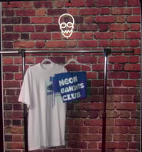 Image 3 of Neon Bandits Club Bubble Short Blue