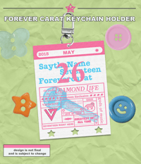 Image 1 of *Pre-Order* Forever Carat Keychain Holder