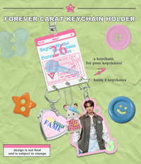 Image 2 of *Pre-Order* Forever Carat Keychain Holder