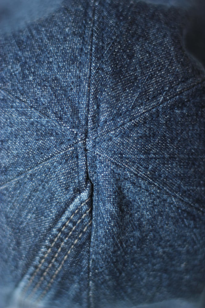 Image of    Double Denim - x -  OTTO JONES cap // The Eco Cap repurposed from Jeans