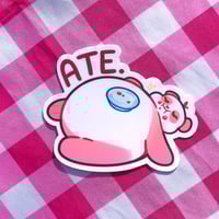 Image 1 of ATE Hungry Panda Sticker