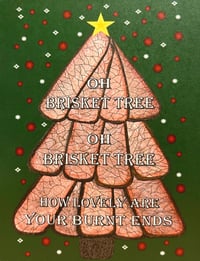 Image 3 of Oh Brisket Tree Holiday Note Card