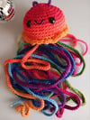 Rainbow Jellyfish Extra Long Crochet