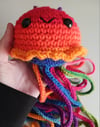 Rainbow Jellyfish Extra Long Crochet