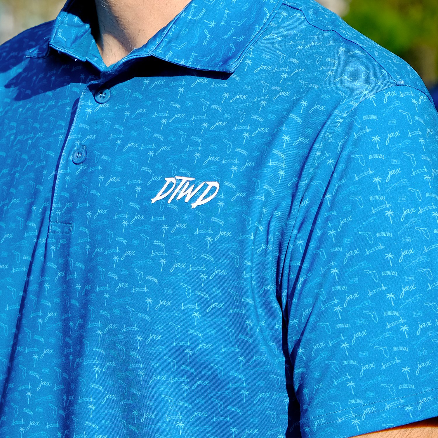 DTWD Polo - Teal | DTWD