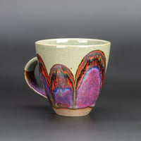 Image 1 of Sage/Purple Rainbow Rust Arches - Tall Mug