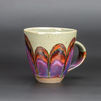 Image 3 of Sage/Purple Rainbow Rust Arches - Tall Mug