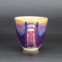 Image 2 of Dark Magenta Flambé Waves - Tall Mug