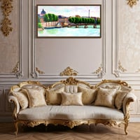 Image 1 of Dreaming of Paris | Original Painting on Canvas