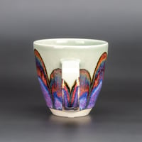 Image 2 of Light Sage/Purple Rainbow Rust Arches - Tall Mug