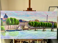 Image 4 of Dreaming of Paris | Original Painting on Canvas