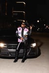 Pink Biker Jacket-Adult 