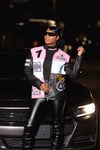 Pink Biker Jacket-Adult 