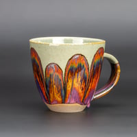 Image 1 of Sage/Rainbow Rust Arches - Large Mug