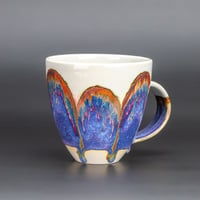 Image 3 of Purple Rainbow Rust Arches #2 - Large Mug