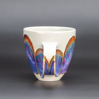 Image 2 of Purple Rainbow Rust Arches #2 - Large Mug