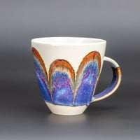 Image 3 of Purple Rainbow Rust Arches #3 - Large Mug