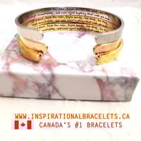 Image 1 of "Life Is Short" Bracelet – Secretly Engraved for Bold Living