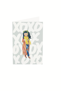 XOXO - HarperIman Greeting Card