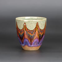 Image 2 of Sage/Blue/Rust Waves - Tumbler