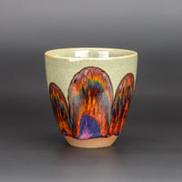 Image 2 of Sage/Rainbow Rust Arches #2 - Tumbler