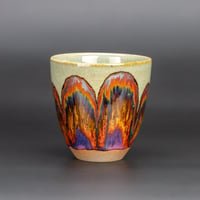 Image 1 of Sage/Rainbow Rust Arches #2 - Tumbler