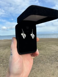 Bees made honey in…  earrings