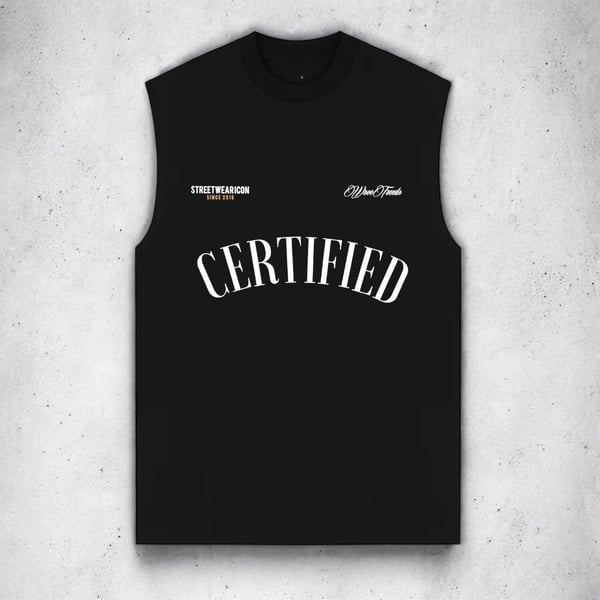 Image of BLACK - CERTIFIED CLUB TANK