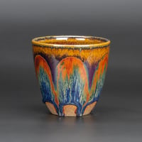 Image 1 of Purple/Blue Rainbow Rust Arches - Espresso/Demitasse