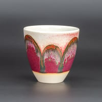 Image 2 of Magenta/Rust Arches #2 - Espresso/Demitasse