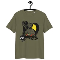 Image 5 of Black Cargo -  Contemporary Urban Art Apparel for the Woke - Rasta - Unisex organic cotton t-shirt 