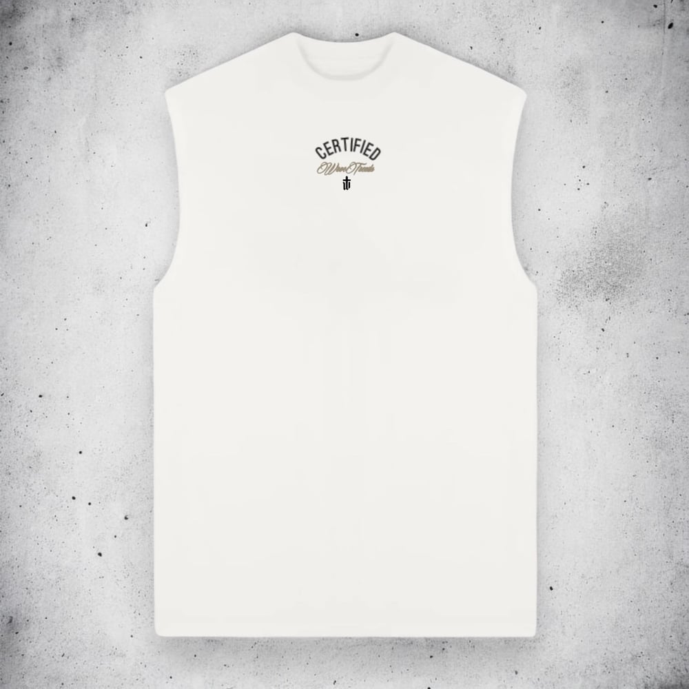 Image of WHITE - MID CERT TANK