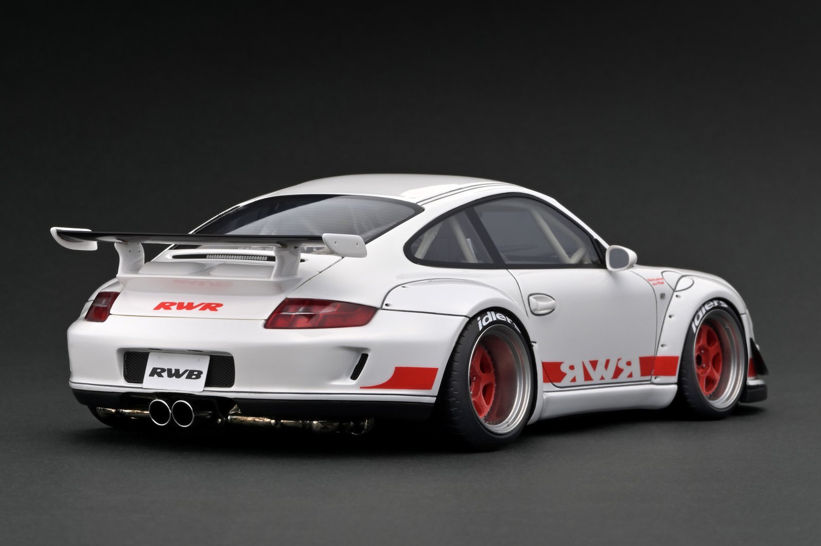 イグニション1/18 RWB997 GT3 Orange Nakaiさん付き Ignition Model 1:18 RWB 997 GT3 Orange - Porsche 911 GT3(IG