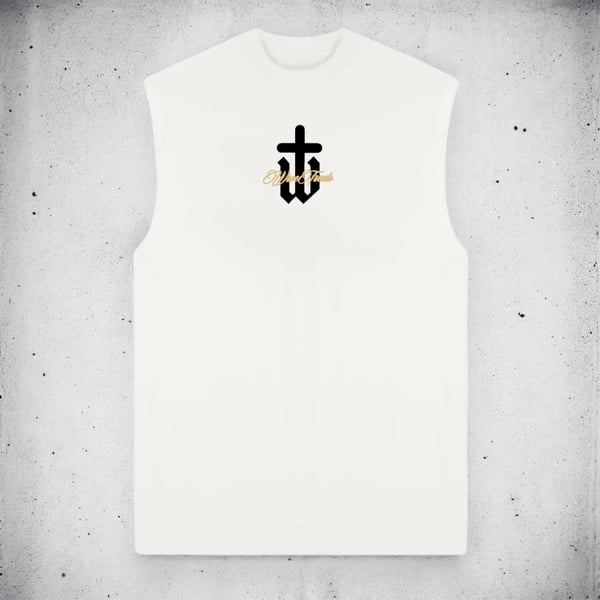 Image of WHITE - LOGO TANK