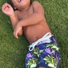 Toddler Board Shorts Green 'Awapuhi