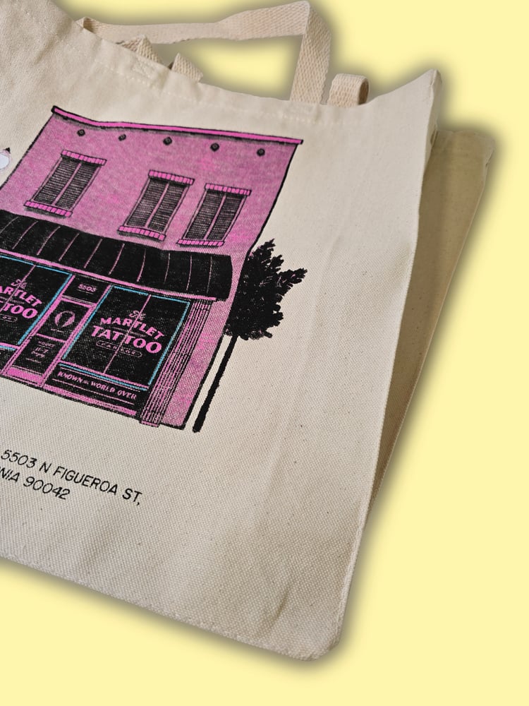 Image of STORE FRONT SHOPPING TOTE  (limited edition)