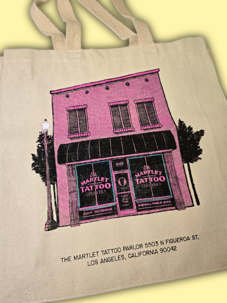 Image of STORE FRONT SHOPPING TOTE  (limited edition)