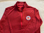 Image of Red 1.4 Zip Pullover