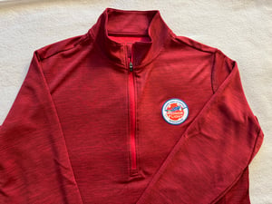 Image of Red 1.4 Zip Pullover