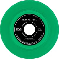 Image 3 of BLACKLISTED - Slow Moments 7"  *GREEN - RED & BLUE VINYL*