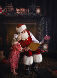 Image 2 of Christmas Cabin with Santa  Sunday Dec 8,2024