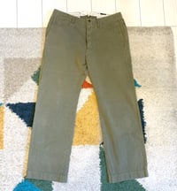 Image 1 of Shuttle Notes cotton military chinos, fit 32 x 28